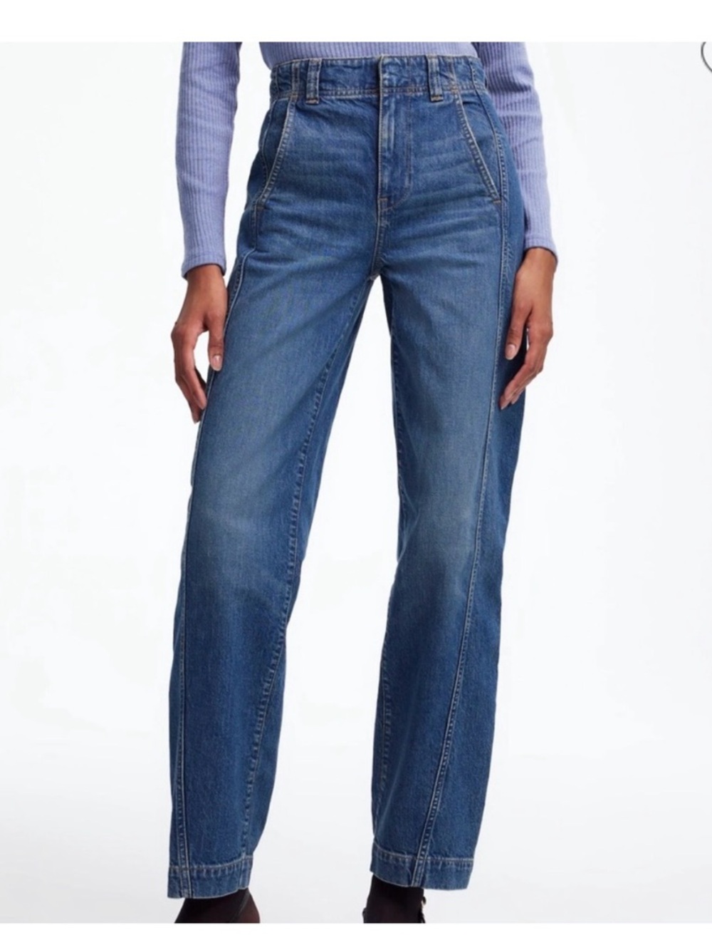 Madewell Tapered Denim Trouser
